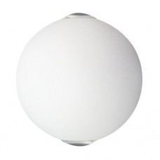 Απλίκα Τοίχου LED 6W 480lm 230V 3000K Θερμό Φως Αλουμίνιο Λευκό 5882